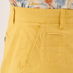 Pantalones cortos informales de verano para hombre, pantalones de playa holgados de talla grande, sensación fresca, lona, cintura media, transpirable, antiarrugas, logotipo impermeable - Product Image 5