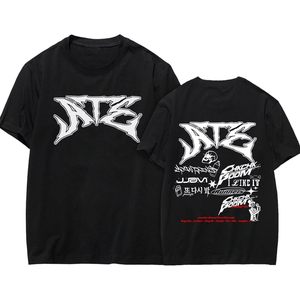 Camiseta Ate Album para hombre, camiseta negra de algodón de manga corta con estampado serigrafiado, tela de jersey transpirable - Product Image 1