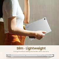 Şeffaf siyah TPU Tablet Samsung kılıfı Galaxy Tab A9 artı X210/X216/X218 11 inç 2023 darbeye vaka Tpu Tablet kılıf