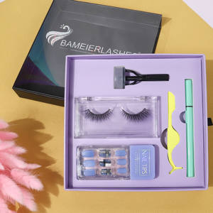 <span class=keywords><strong>Kit</strong></span> de <span class=keywords><strong>faux</strong></span>-cils synthétiques 3D en soie, pinces <span class=keywords><strong>à</strong></span> épiler, pour eyeliner, en vison, <span class=keywords><strong>kit</strong></span> personnalisé magnétique, pré-vente, 1 pièce - Product Image 1