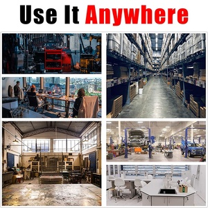 3 raflar ağır iş takımı sepeti programı vagonları endüstriyel çelik alet arabası depolama hizmeti market arabası garaj depo için - Product Image 6