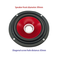 Haut-parleur carré à bobine mobile magnétique externe pleine gamme de 3, 4 et 6 pouces, 10W, 15W, pour usage domestique, marque XW-ETLINK