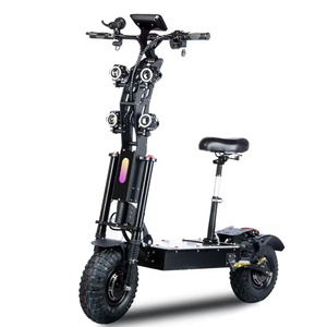 Nuevo Scooter <span class=keywords><strong>El</strong></span>éctrico Todoterreno 2025, 72V, Batería Grande, Plegable y Ajustable, Portátil, con Asiento y Faro Multilámpara - Product Image 4
