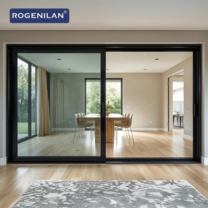 Porta Scorrevole Insonorizzata in Alluminio con Doppio Vetro Rogenilan AS2047 per Cucina e Interni - Product Image 4