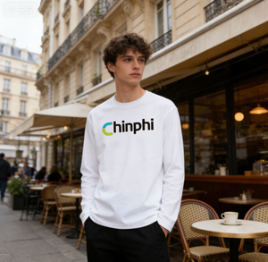 Camiseta de Manga Larga Personalizada al por Mayor para Hombre, de Alta Calidad, con Logotipo Bordado e Impreso - Product Image 1