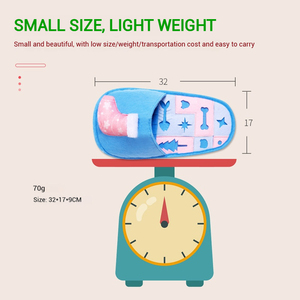 Vente en gros de tapis anti-étouffement à alimentation lente, cadeau de Noël, coussin de <span class=keywords><strong>chien</strong></span> en forme de <span class=keywords><strong>chausson</strong></span> pour l'entraînement olfactif, commande en gros - Product Image 6