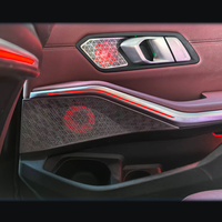 11 couleurs de lumière d'ambiance pour BMW G20 Nouvelle Série 3, couvercle de haut-parleur LED, tweeter de gamme moyenne, son stéréo HiFi, décoration et relooking