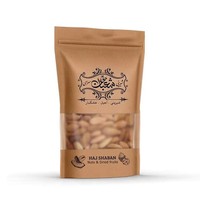 Sac de café alimentaire refermable en papier kraft pochette debout, sac en papier d'emballage alimentaire avec fenêtre