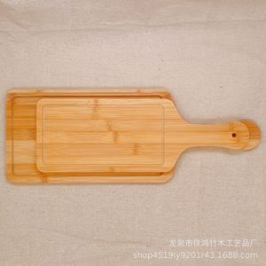 Bamboo Wooden Cutting Board Set Rectangle For Food Serving Party Steak Sushi Pizza Baking Tray - Product Image 4
