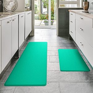 Tappetino Antifatica Nero <span class=keywords><strong>per</strong></span> <span class=keywords><strong>Cucina</strong></span>, Assorbente, Impermeabile <span class=keywords><strong>e</strong></span> Antiscivolo, <span class=keywords><strong>Tappeti</strong></span> <span class=keywords><strong>e</strong></span> Moquette <span class=keywords><strong>per</strong></span> Pavimenti - Product Image 2