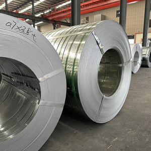 <span class=keywords><strong>Bande</strong></span> d'acier galvanisé à chaud (GI) en bobine fendue Q195 DX51D ASTM A653 0,2 mm-2,0 mm x 20-600 mm pour profilés <span class=keywords><strong>de</strong></span> cloisons sèches et chemins <span class=keywords><strong>de</strong></span> câbles - Product Image 2