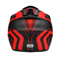 Casco Ligero de ABS para Motocross, ATV, Bicicleta de Montaña, Motocicleta Eléctrica, Casco Integral para Motocicleta Todoterreno