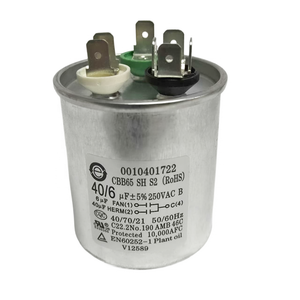 Ce chứng nhận <span class=keywords><strong>cbb65</strong></span> 40 + <span class=keywords><strong>6UF</strong></span> 450V <span class=keywords><strong>AC</strong></span> động cơ chạy tụ điện điện áp cao thinfilm tụ cho máy giặt máy nén nhà máy - Product Image 3