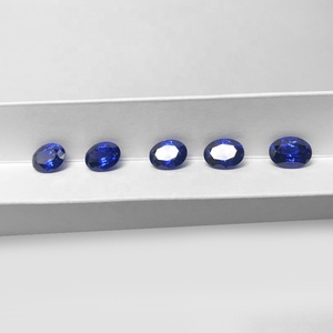 Goldstones Đồ Trang Sức Hình Bầu Dục Cắt Phòng Thí Nghiệm Grown <span class=keywords><strong>Blue</strong></span> Sapphire Tất Cả Các Kích Cỡ Lỏng Đá Quý Lỏng Phòng Thí Nghiệm Royal <span class=keywords><strong>Blue</strong></span> Sapphire Cho Thiết - Product Image 4