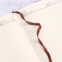 Haute qualité en cuir A5 planificateur 2025 métal coin Journal calendrier livre Agenda quotidien journal avec fil mensuel couture reliure