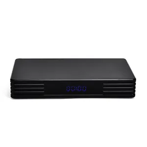 हाइब्रिड टीवी बॉक्स OTT DVB T2 S2 कॉम्बो के साथ Amlogic S905w एंड्रॉयड 9.0 स्मार्ट टीवी सेट टॉप बॉक्स वाईफ़ाई