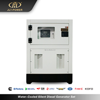 Groupe électrogène diesel industriel triphasé AC KVA KW avec ATS, silencieux et sous canopy, 50KVA, pour alimentation de secours en usine
