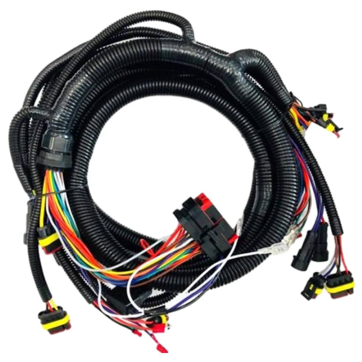 Komple kablo demeti montaj kablosu otomotiv teli kablo demeti OEM Terminal konnektörü, Terminal kablosu ile özelleştirilmiş kablo montajı