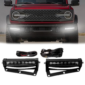 Luces Antiniebla LED Delanteras para Modelos Ford Bronco 2021-2023, Modificación Todoterreno, Luces Auxiliares, Sistema de Iluminación - Product Image 1