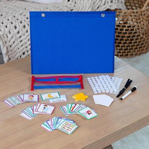 J608 thiết kế mới lịch trình trực quan trẻ em việc vặt biểu đồ hàng ngày buổi sáng trước khi đi ngủ thường xuyên biểu đồ trẻ em trang trí nội thất Bảng lịch trình trực quan - Product Image 4