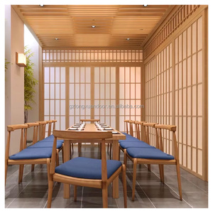 <span class=keywords><strong>Puerta</strong></span> Corredera de Madera Maciza <span class=keywords><strong>Japonesa</strong></span>, Estilo Shoji Clásico, para Decoración de Interiores - Product Image 4