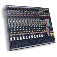 Table de mixage audio professionnelle EFX12 Console de mixage Sound Board Mixeur audio 12 canaux à effet de réverbération 16 intégrés