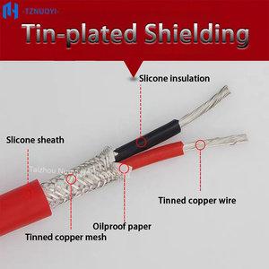 Cable de Silicona Flexible Resistente a Altas Temperaturas TZNUOYI YGZ/YGZP YGC/YGCP de 2-6 Núcleos, Cable de Silicona Suave IP65 - Product Image 2