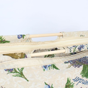 Organizador portátil <span class=keywords><strong>de</strong></span> hilo, bolsa <span class=keywords><strong>de</strong></span> punto con asa <span class=keywords><strong>de</strong></span> madera para viaje - Product Image 5