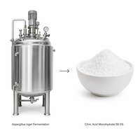 Acide citrique monohydraté en poudre LCHBIO 99,5 % de qualité alimentaire (CAS 5949-29-1) - Haute pureté, qualité industrielle pour applications alimentaires
