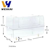 Manoir pour animaux de compagnie en acrylique transparent Jumbo-Habitat pour hamster/reptiles/animaux exotiques-Cage pour hamster/reptile extra large fabricant personnalisé