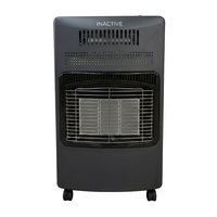 Chauffage infrarouge portable double carburant gaz-électricité au butane avec protection contre la surchauffe pour usage extérieur et intérieur, couverture de 500 à 999 pieds carrés