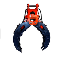 Excavator Hydraulic Excavator Hydraulic Mini Excavator Hydraulic Rotating Boom Hay Scrap Metal Grapple Bucket