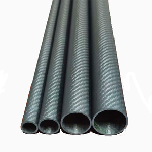 ท่อคาร์บอนไฟเบอร์ SHENGTIAN 3K แบบกำหนดเอง ขนาด 70 มม. 30 มม. 1000 มม. 1500 มม. สีดำ พร้อมโลโก้แบบกำหนดเองสำหรับโดรน UAV - Product Image 1