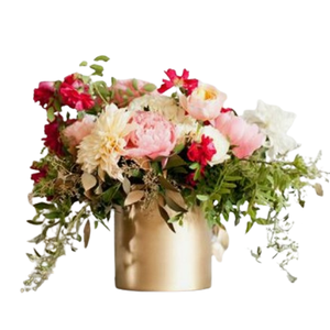 Decoración moderna para el hogar con acabado y florero interior, jarrones de metal de diseño atractivo, maceta para hoteles y restaurantes - Product Image 1