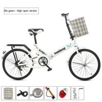 Vélo pliant pour homme adulte de 20 pouces à 6 vitesses, amortissant, idéal pour le cyclisme urbain et les trajets quotidiens – Vente en gros et sur mesure