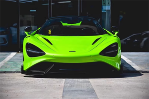 Actualización para McLaren <span class=keywords><strong>720S</strong></span> con kit de cuerpo de parachoques delantero de fibra de carbono completo estilo 765LT que incluye clips - Product Image 5