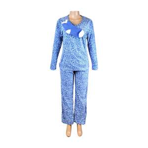 Set pigiama in micropile da donna 3 pezzi - Product Image 2