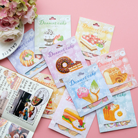 Nekoni Laser Autocollants Pack Kawaii Stickers Décoratifs Clair Auto-Adhésif Alimentaire Main Compte Autocollants pour Autocollant Papier Flocons