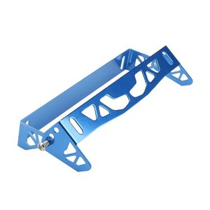 Soporte de matrícula de aluminio de 205 mm con abrazadera y ángulo ajustable para modificación de automóviles - Product Image 1