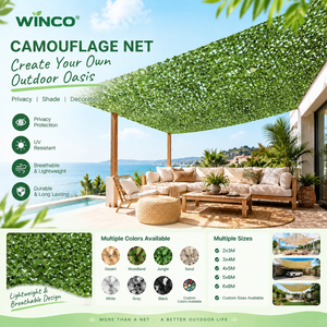 <span class=keywords><strong>Filet</strong></span> de <span class=keywords><strong>camouflage</strong></span> beige sable anti-UV pour clôture extérieure, pergola, jardin, cour, balcon, écran d'intimité, auvent et ombrage - Product Image 1