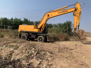 Excavatrice hyundai 210 de roue/excavatrice hyundai de seconde main 210-7 machines de construction utilisées - Product Image 6