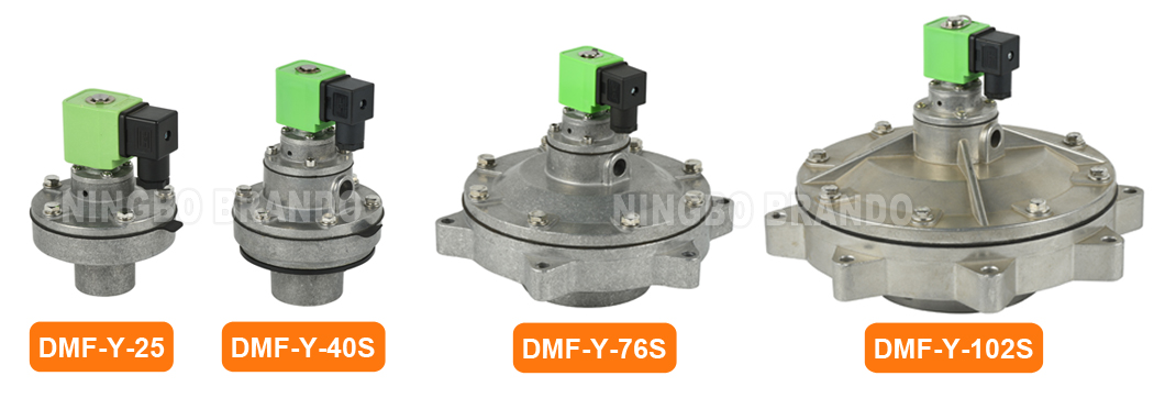 BFEC DMF-Y-62S 2.5'' Embedded Pulse Jet Valve For Dust Collector Baghouse Bag Filter