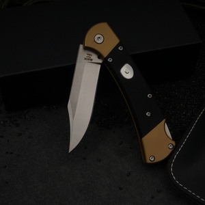 Cuchillo Plegable para Camping BUCK112 D2 con Punta de Lanza, Empuñaduras G10, Perilla de Pulgar, Cuchillo de Bolsillo DIY OEM - Product Image 5
