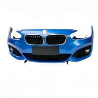 Perakitan Bumper Depan Berkualitas Tinggi, Radiator, Tangki Pendingin & Kipas Pendingin Suku Cadang Pengganti Otomatis Cocok untuk BMW Seri 1 F20