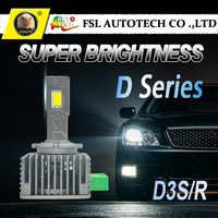 Nouvelle ampoule de phare LED série D D1S/D3S/D5S/D8S 6000K Lumière LED pour voiture