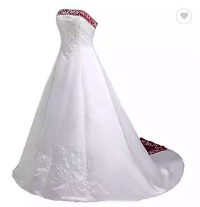 <span class=keywords><strong>Sati</strong></span> abito da sposa Novias Con Detalles Y Vestidos En rosso - Product Image 4