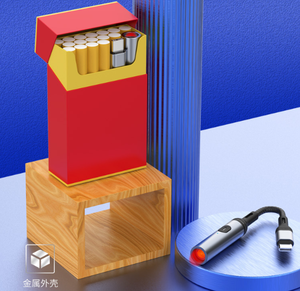 ไฟแช็คบุหรี่ USB แบบสายถักชนิด C สำหรับโทรศัพท์<span class=keywords><strong>มือ</strong></span><span class=keywords><strong>ถือ</strong></span> - Product Image 6