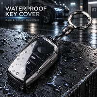 Coques de clés en TPU de haute qualité, transparentes, pour clés de voiture, protection transparente pour clés, compatibles avec Toyota