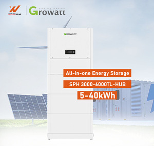<span class=keywords><strong>Growatt</strong></span> อินเวอร์เตอร์ไฮบริด6Kw 5Kw 3000-6000TL-HUB ครบวงจรพร้อม15kWh 10kWh 20kWh ระบบเก็บพลังงานบ้าน - Product Image 1