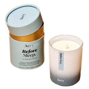 Recyclable Custom Digital Printing Round Tube Box Candle Tube Packaging for Gift Canister <b>Perfume</b> <b>Bottle</b> - Product Image 2